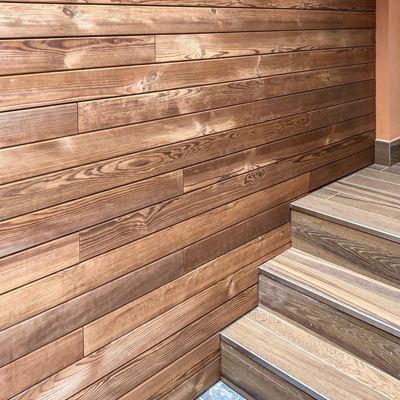 Rivestimento parete e scale in wpc Alberti Luigi